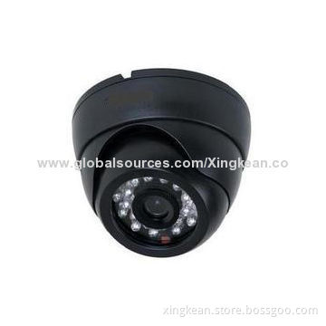 Megapixel Dome IP Camera with Well Waterproof Function with 36-piece of LEDs, High-definition